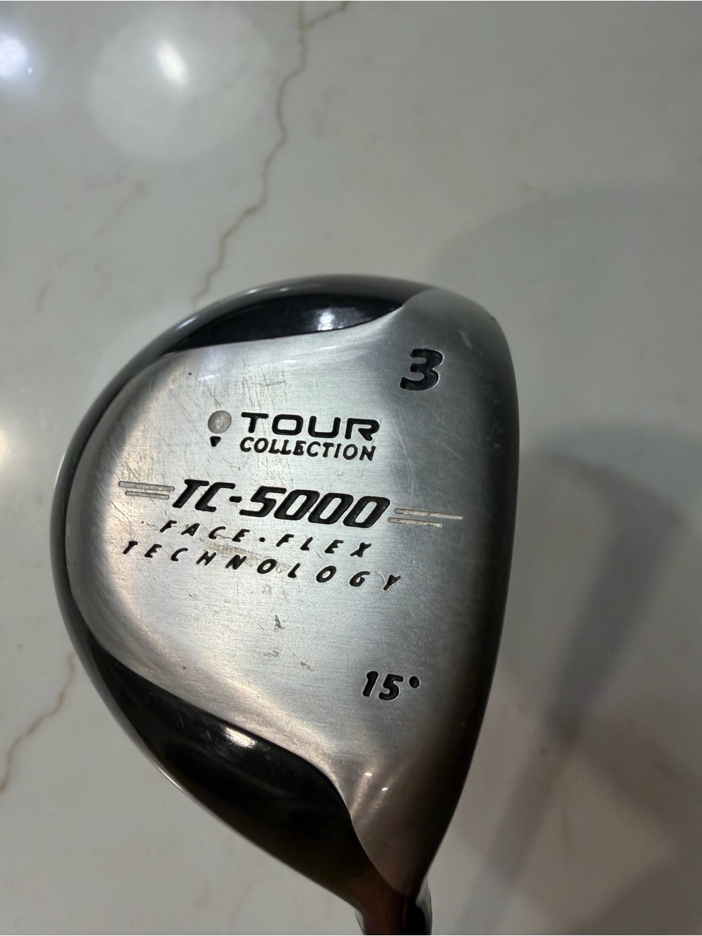 Right handed Tour collection TC-5000 Golf Club 3-Wood .15 - degree loft